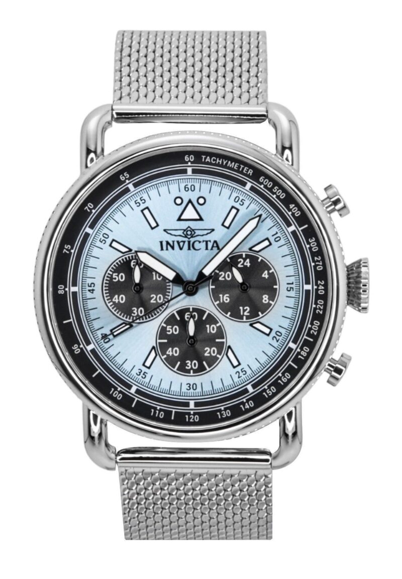 Invicta Speedway Chronograph Stainless Steel Blue Dial Quartz 47359 Men's Watch