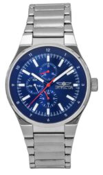 Invicta Racing Stainless Steel Blue Dial Quartz 47548 Men's Watch
