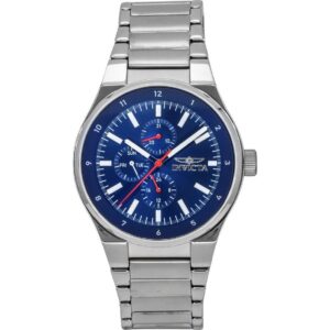 Invicta Racing Stainless Steel Blue Dial Quartz 47548 Men's Watch