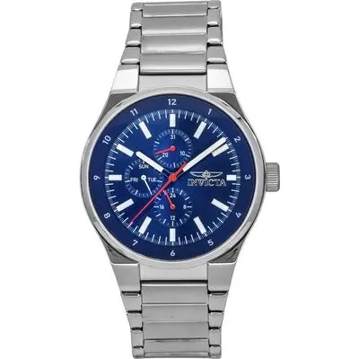 Invicta Racing Stainless Steel Blue Dial Quartz 47548 Men's Watch