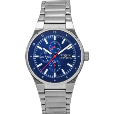 Invicta Racing Stainless Steel Blue Dial Quartz 47548 Men's Watch