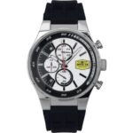 Invicta Racing Chronograph Silicone Strap White Dial Quartz 47736 Men's Watch