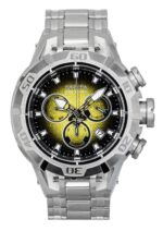 Invicta Reserve Ocean Warrior Chronograph Yellow and Black Dial Quartz 47848 100M Men's Watch
