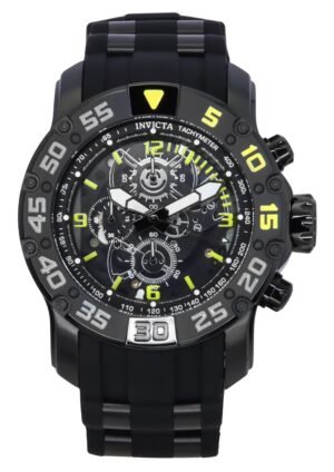 Invicta Racing JM Limited Edition Black Skeleton Dial Quartz 48062 100M Men's Watch