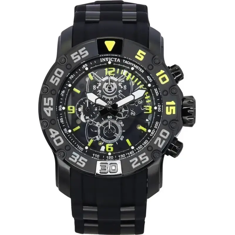Invicta Racing JM Limited Edition Black Skeleton Dial Quartz 48062 100M Men's Watch
