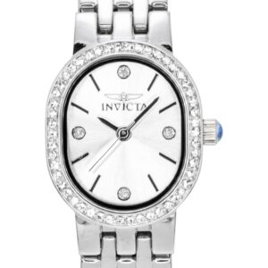 Invicta Angel Crystal Accents Stainless Steel Silver Dial Quartz 48134 Women's Watch