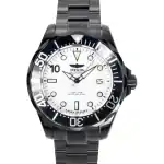 Invicta Pro Diver Panda Stainless Steel Silver Dial Automatic 48707 300m Men's Watch