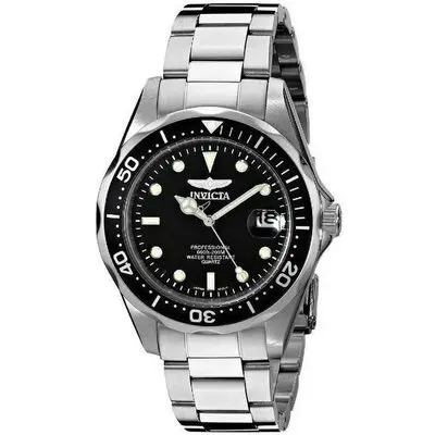 Invicta Pro Diver 200M Quartz Black Dial 8932 Men's Watch