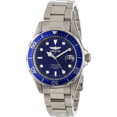 Invicta Pro Diver 200M Quartz Blue Dial 9204 Men's Watch