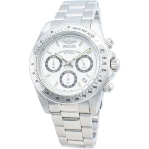 Invicta Speedway 200M Chronograph White Dial 9211 Men's Watch