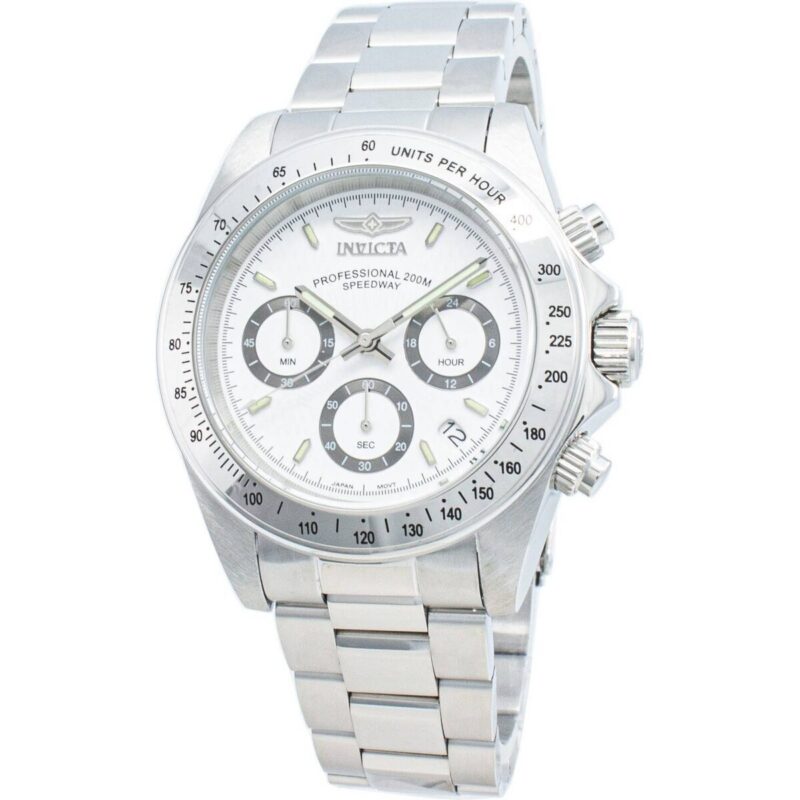 Invicta Speedway 200M Chronograph White Dial 9211 Men's Watch