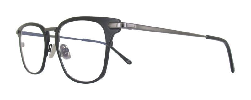IRO11-001-BLKGUN-50 Iron Paris Unisex Eyeglasses (Iro11-001-Blkgun-50)