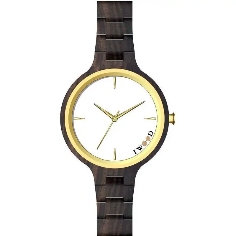 Iwood Real Wood Ladies Watch IW18442002