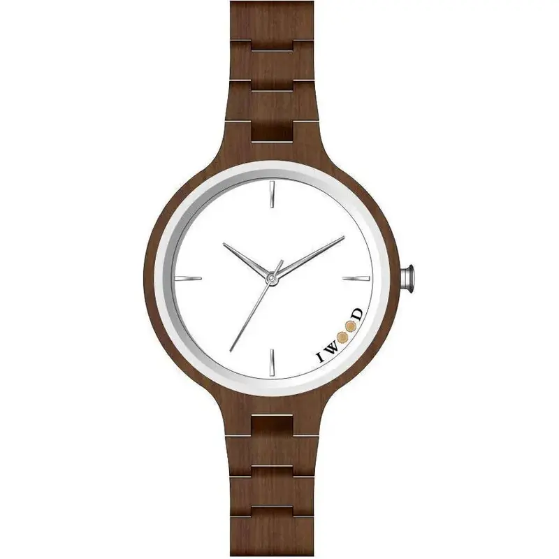 Iwood Real Wood Ladies Watch IW18442003