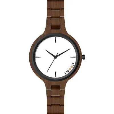 Iwood Real Wood Ladies Watch IW18442004