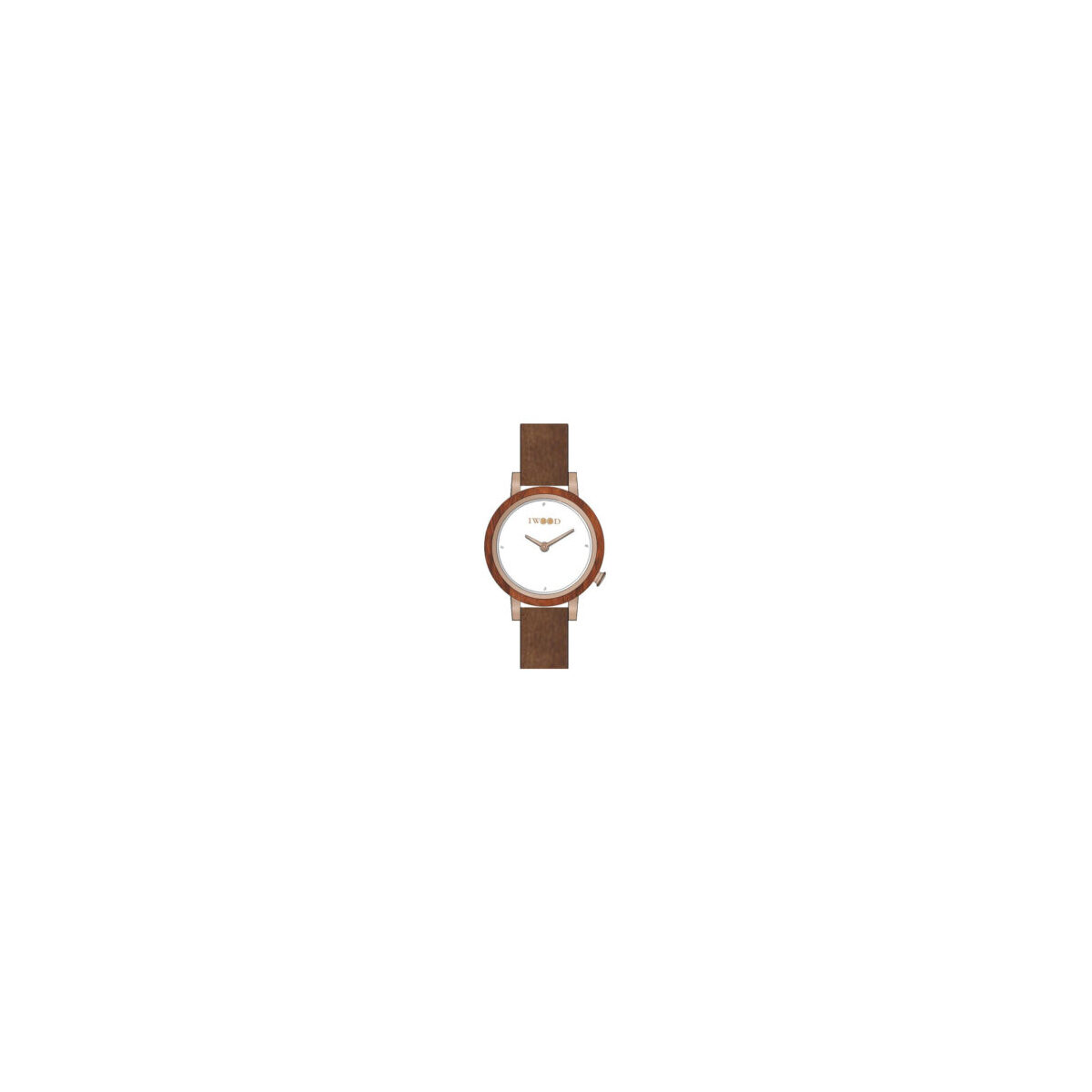 Iwood Real Wood Ladies Watch IW18443002