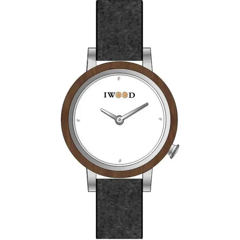 Iwood Real Wood Ladies Watch IW18443003