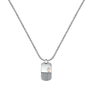 Maserati Jewels Stainless Steel JM121ATK08 Necklace For Men