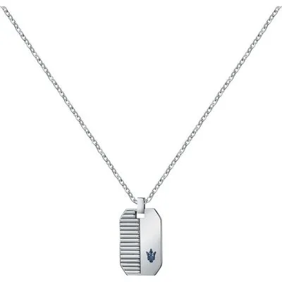 Maserati Jewels Stainless Steel Necklace With Charm JM222AVD02 For Men