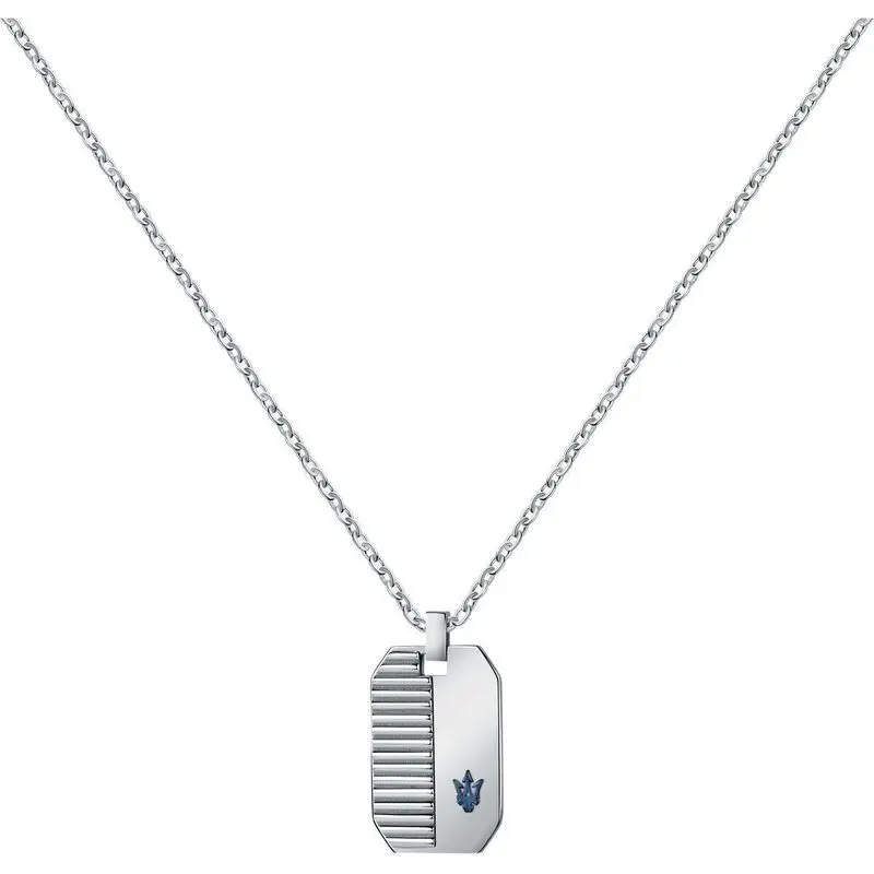 Maserati Jewels Stainless Steel Necklace With Charm JM222AVD02 For Men