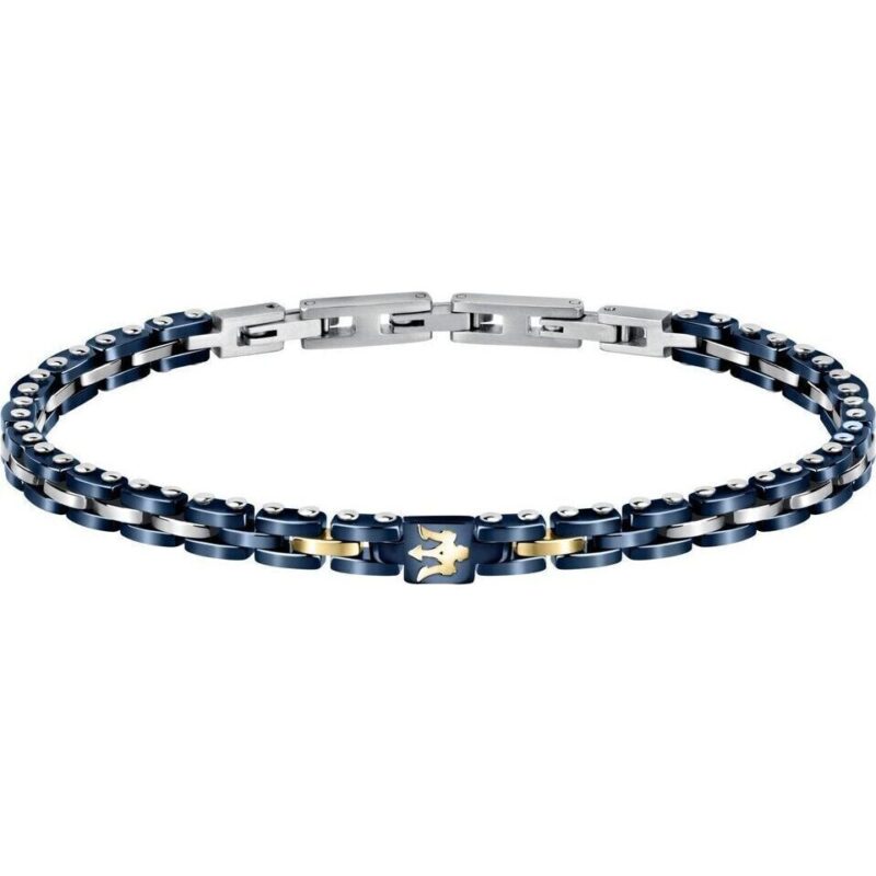 Maserati Jewels Stainless Steel And Ceramic Bracelet JM420ATI01 For Men