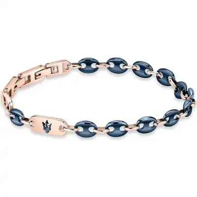 Maserati Jewels Stainless Steel And Ceramic Bracelet JM422ATZ17 For Men