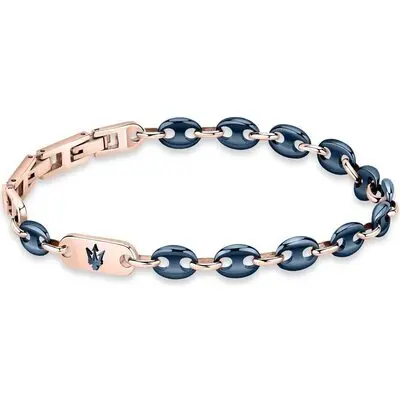 Maserati Jewels Stainless Steel And Ceramic Bracelet JM422ATZ17 For Men