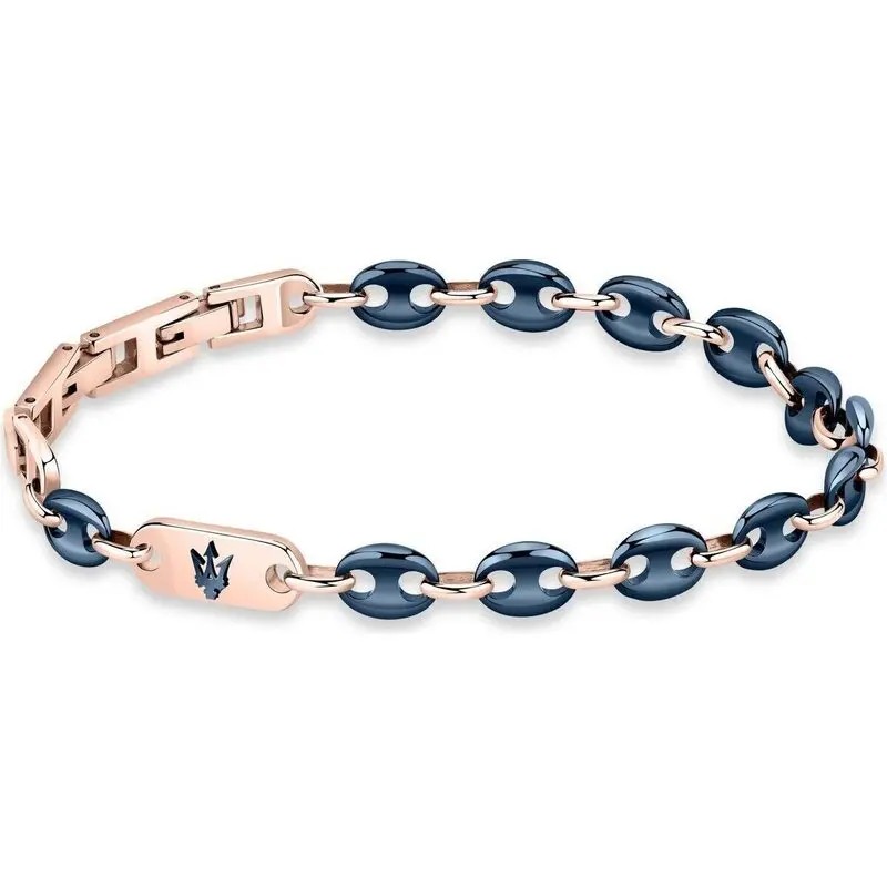 Maserati Jewels Stainless Steel And Ceramic Bracelet JM422ATZ17 For Men