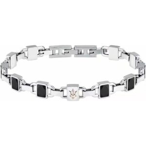 Maserati Steel And Ceramic Bracelet JM424ATZ41 For Men