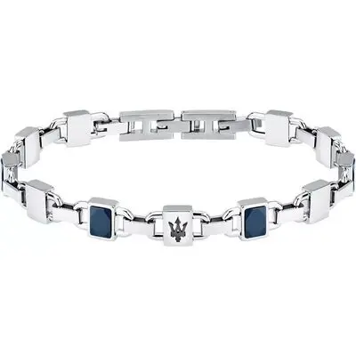 Maserati Steel And Ceramic Bracelet JM424ATZ42 For Men