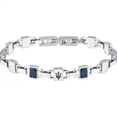 Maserati Steel And Ceramic Bracelet JM424ATZ42 For Men