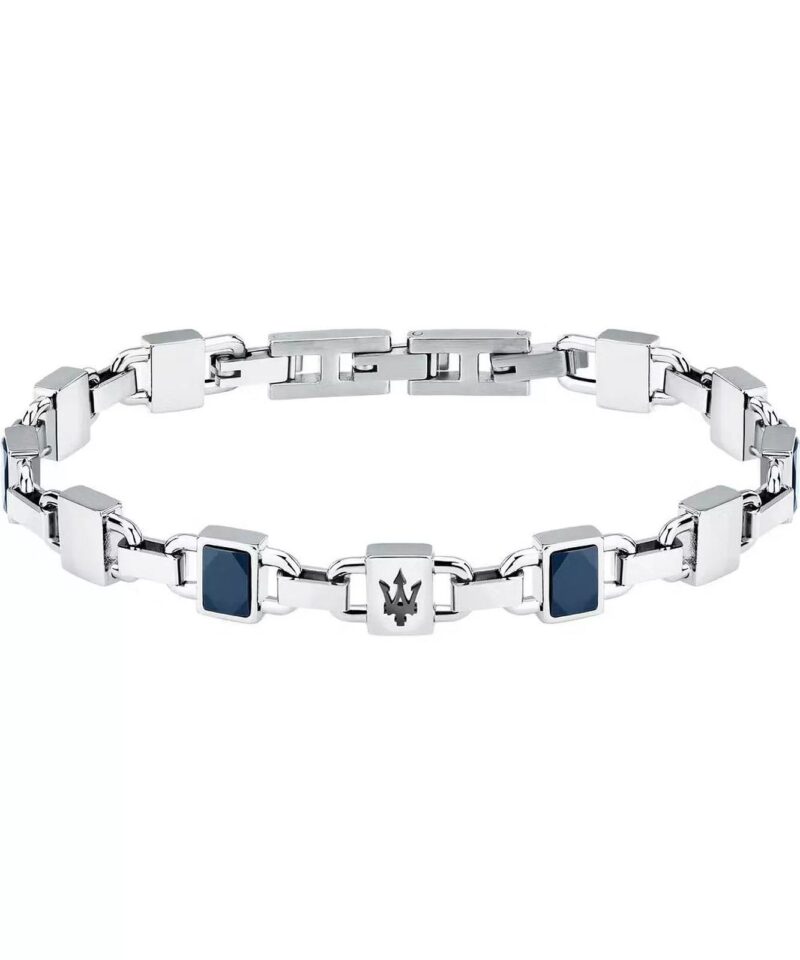 Maserati Steel And Ceramic Bracelet JM424ATZ42 For Men