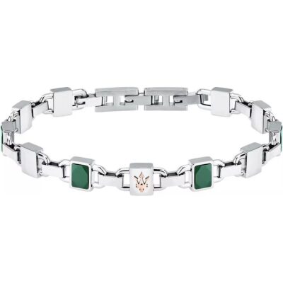 Maserati Steel And Ceramic Bracelet JM424ATZ43 For Men