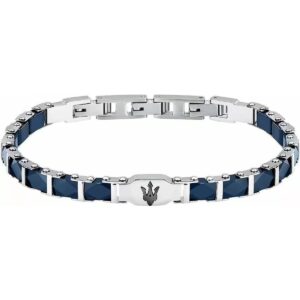 Maserati Steel And Ceramic Bracelet JM424ATZ45 For Men