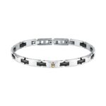 Maserati Steel And Ceramic Bracelet JM424ATZ49 For Men