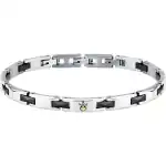 Maserati Steel And Ceramic Bracelet JM424ATZ49 For Men