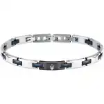 Maserati Steel And Ceramic Steel Bracelet JM424ATZ52 For Men