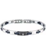 Maserati Steel And Ceramic Steel Bracelet JM424ATZ52 For Men