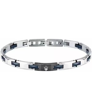 Maserati Steel And Ceramic Steel Bracelet JM424ATZ52 For Men