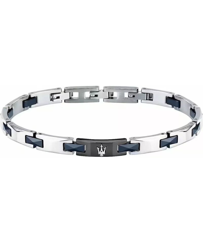 Maserati Steel And Ceramic Steel Bracelet JM424ATZ52 For Men