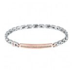 Maserati Iconic Two Tone Steel Bracelet JM424AVD59 For Men