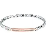 Maserati Iconic Two Tone Steel Bracelet JM424AVD59 For Men