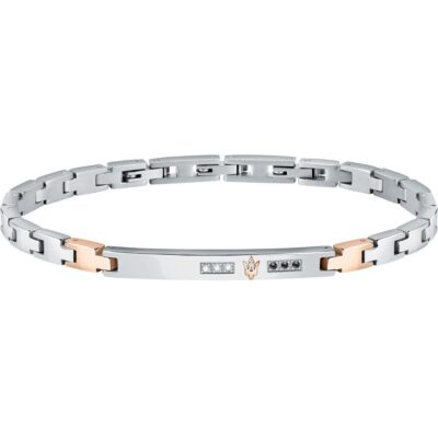 Maserati Jewels Stainless Steel Bracelet JM521ATY11 For Men