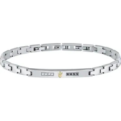 Maserati Jewels Stainless Steel Bracelet JM521ATY12 For Men