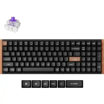 Keychron K4 HE Wireless Magnetic Switch Mechanical Keyboard (96% Layout, Gateron Hall Effect Switches)