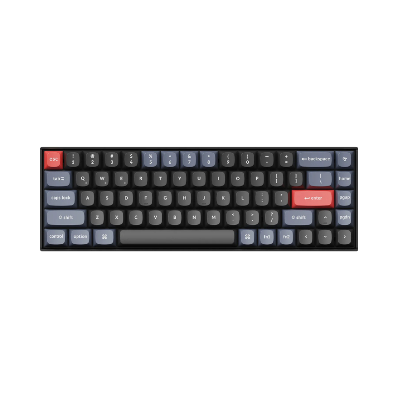 Keychron K6 Pro 65% Red G Pro Switches RGB Wireless Keyboard - Black - Image 2