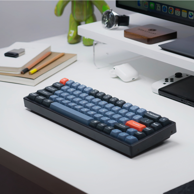 Keychron K6 Pro 65% Red G Pro Switches RGB Wireless Keyboard - Black - Image 6