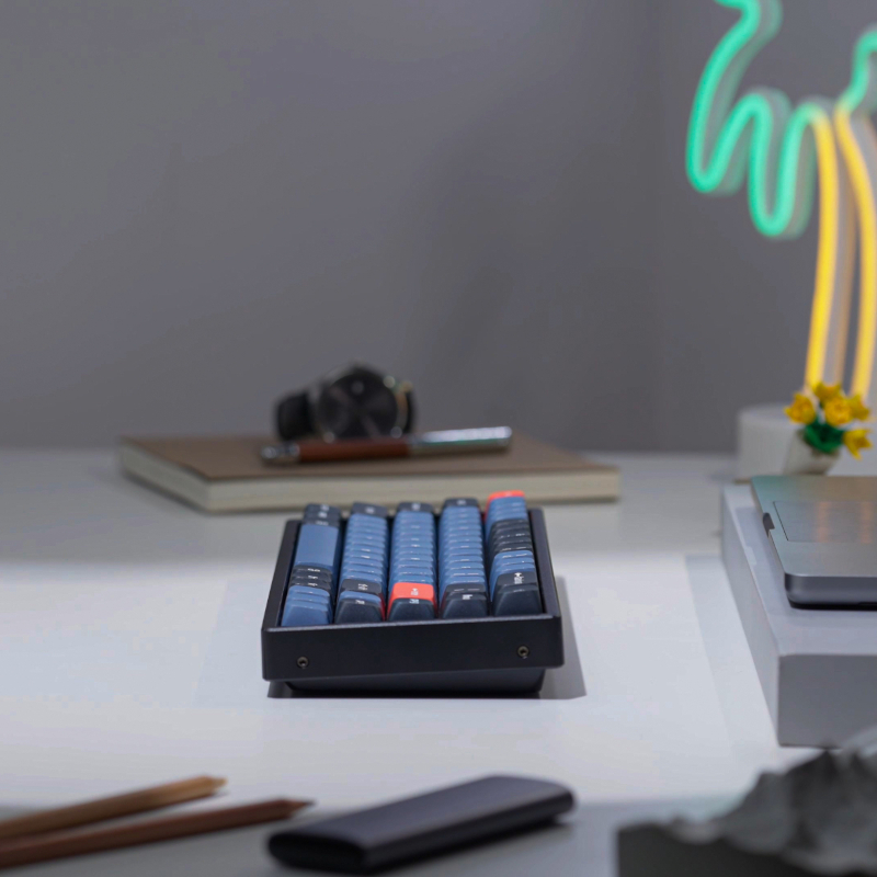 Keychron K6 Pro 65% Red G Pro Switches RGB Wireless Keyboard - Black - Image 8