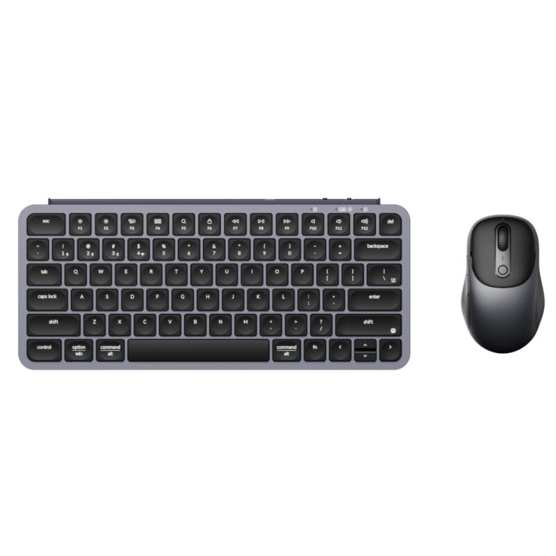 Keychron B1 Pro 75% Layout Wireless Keyboard and Mouse Combo - Space Grey