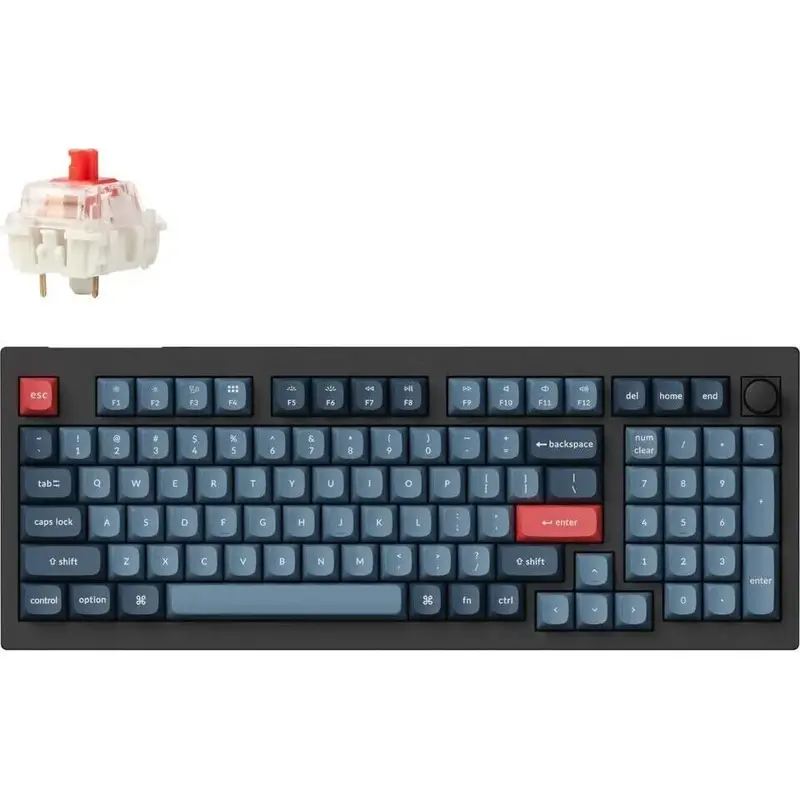 Keychron V5 Max Wireless Custom Keyboard - RED Switch